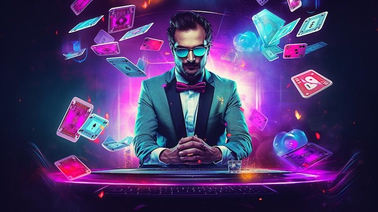Ilustrasi tips bermain bertanggung jawab dan pengelolaan anggaran di hiburan online